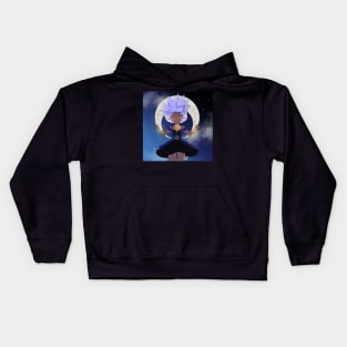 Magical Moon Goddess Kids Hoodie